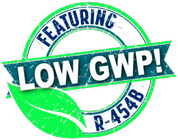 Low GWP Stamp: Featuring R-454B